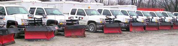 Snow Plowing Trucks